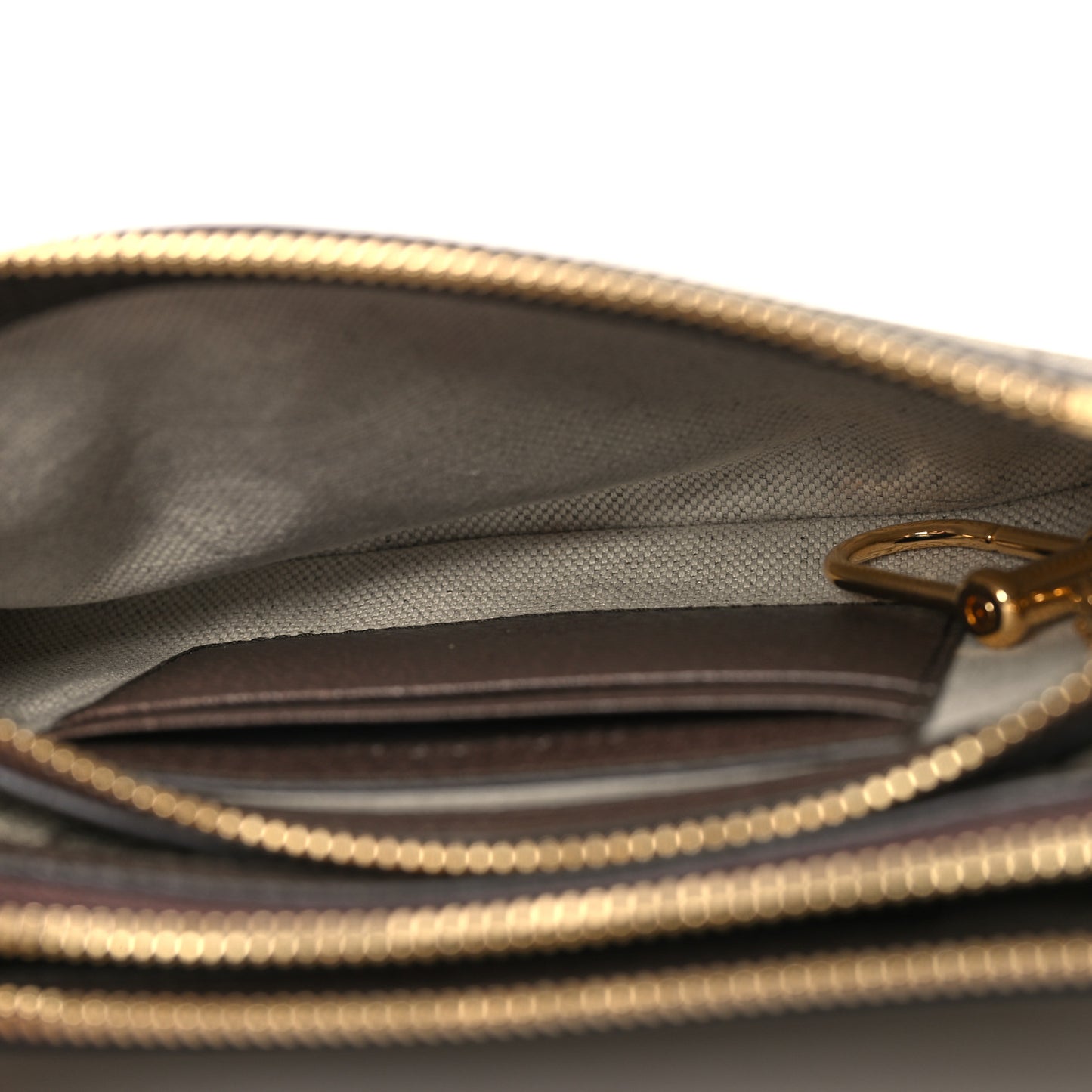 GG Supreme Monogram Textured Dollar Calfskin Web Mini Blondie Crossbody Bag Beige Ebony New Acero