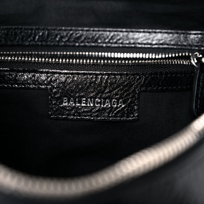 Balenciaga Agneau Arena Small Le Cagole Shoulder Bag Black 7 of 10