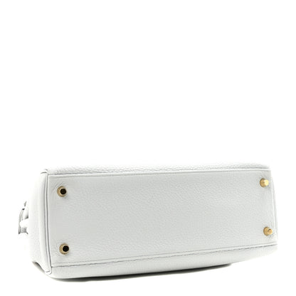 Hermes Taurillon Clemence Kelly Retourne 32 Bleu Pale 4 of 10