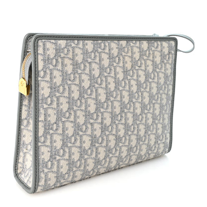 Christian Dior Jacquard Oblique 30 Montaigne Dea Pouch  Gray 3 of 9