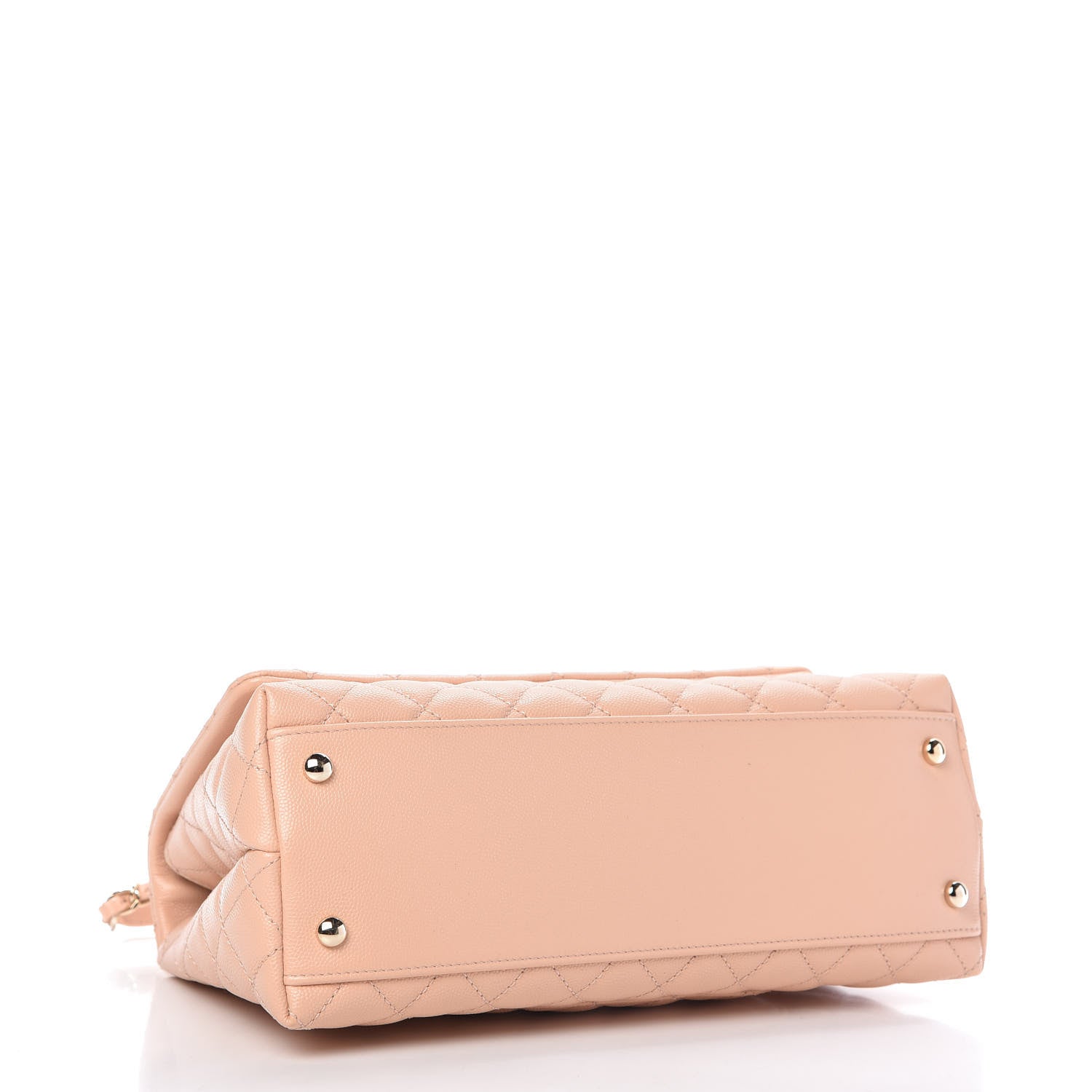 Chanel Caviar Quilted Small Coco Handle Flap Light Pink 4 of 10