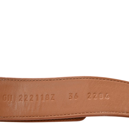 Hermes Epsom Womens Chypre Sandals 36 Natural 9 of 11