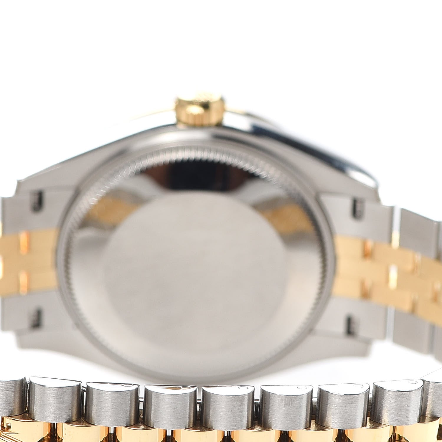 Rolex Stainless Steel 18K Yellow Gold Diamond 31mm Oyster Perpetual Datejust Watch Silver 278273 4 of 7