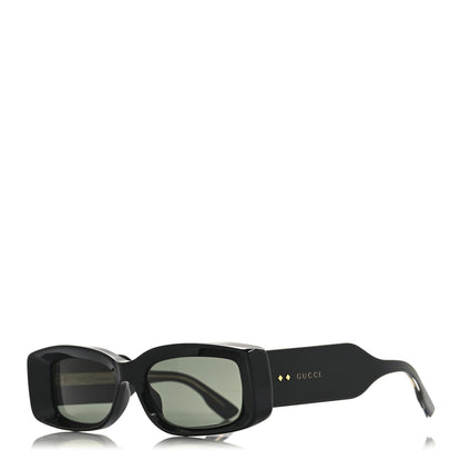 Gucci Acetate Rectangle Frame Sunglasses GG1529S Black 1 of 6