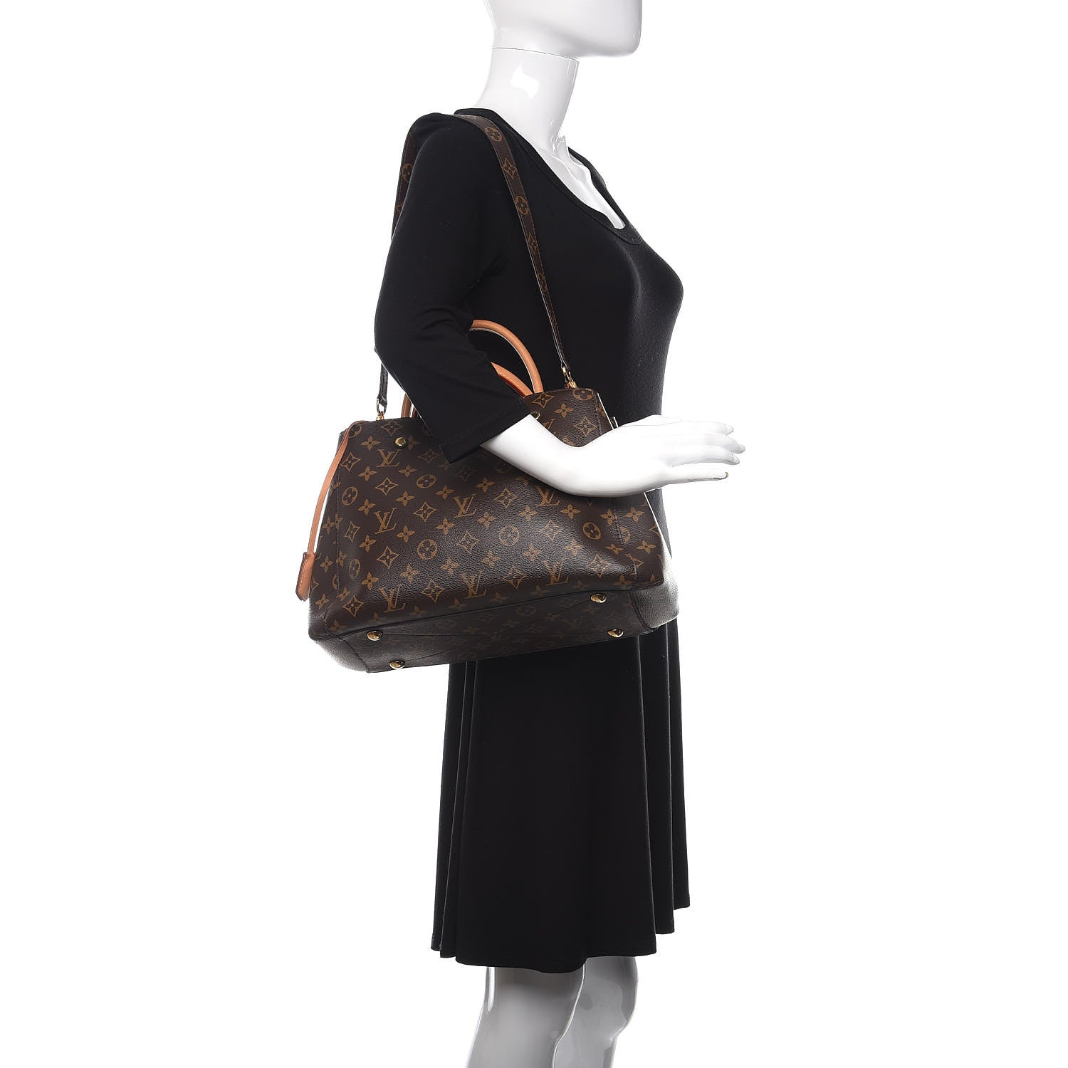 Louis Vuitton Monogram Montaigne MM 2 of 14