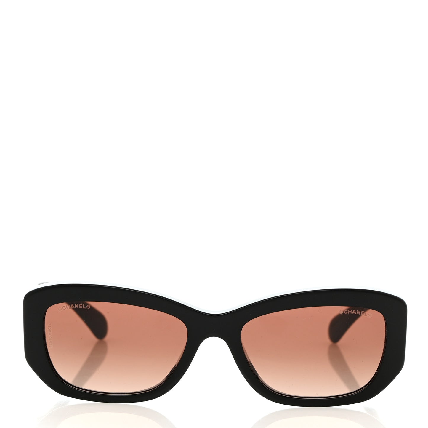 Acetate Rectangle Sunglasses 5493 Black
