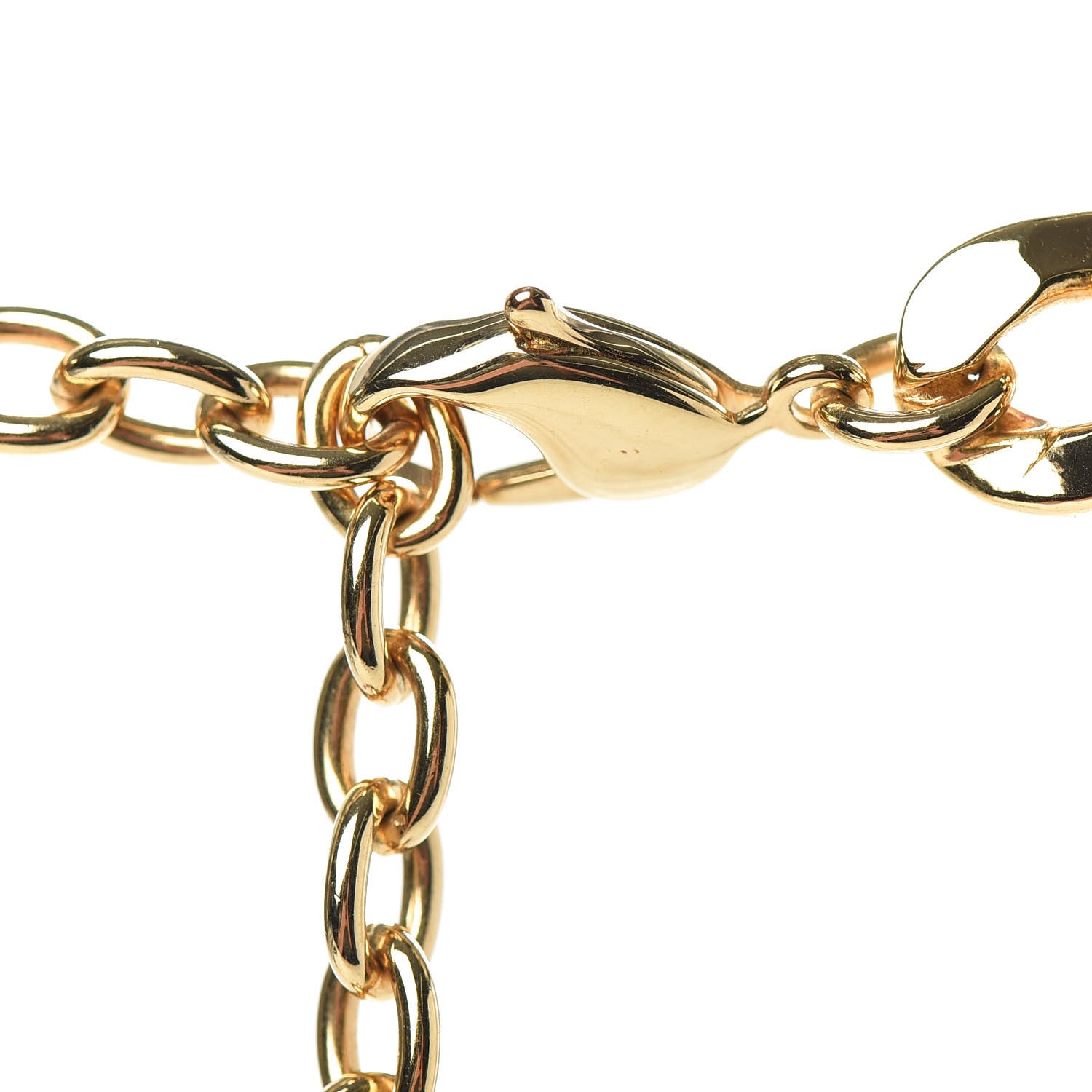 Christian Dior Metal CD Choker Necklace Gold 5 of 5