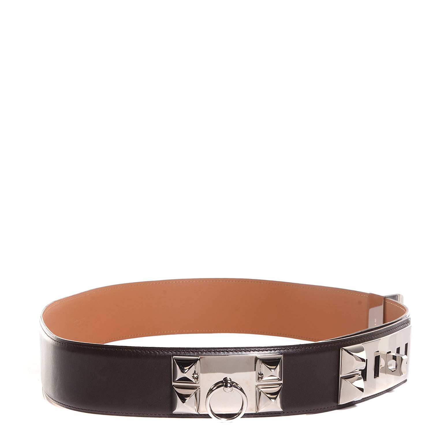 Hermes Box Collier De Chien CDC Belt 85 Black 1 of 12