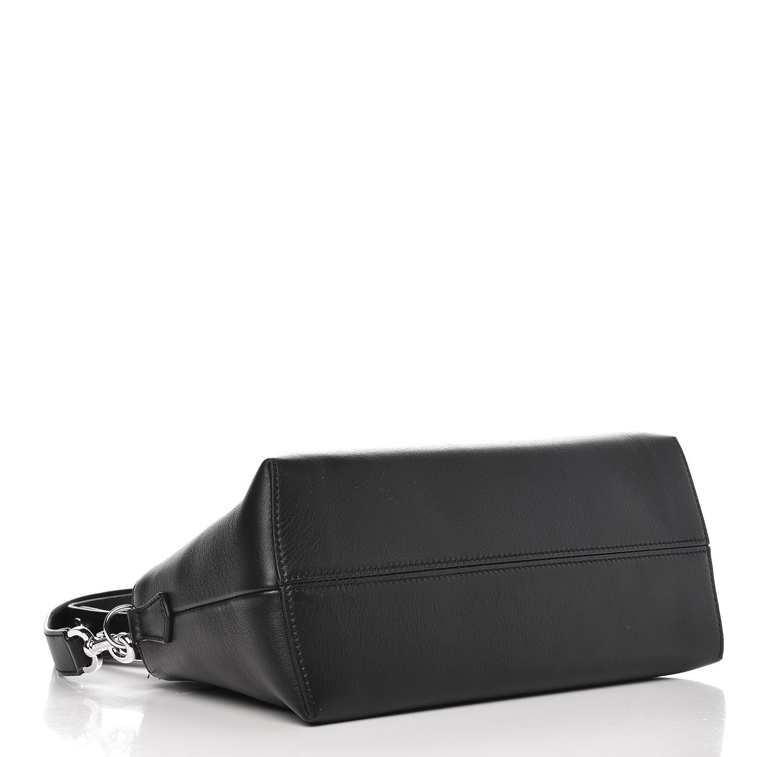 Fendi Vitello Dolce Medium By The Way Boston Bag Black 4 of 8