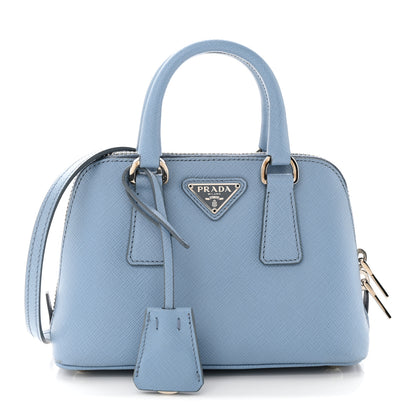 Prada Saffiano Lux Mini Promenade Tote Astrale 1 of 14