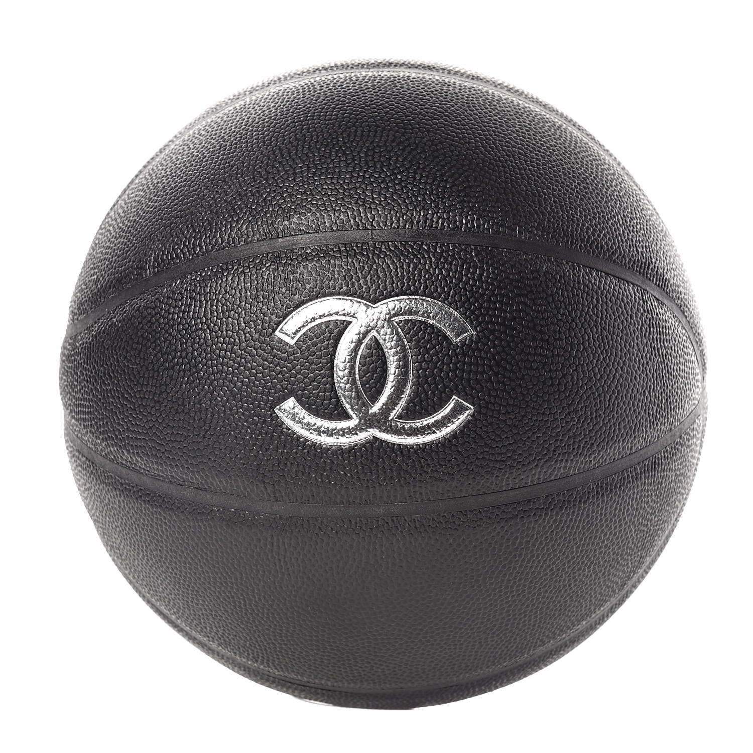 Chanel Lambskin Chain Net and Basketball Black 5 of 12