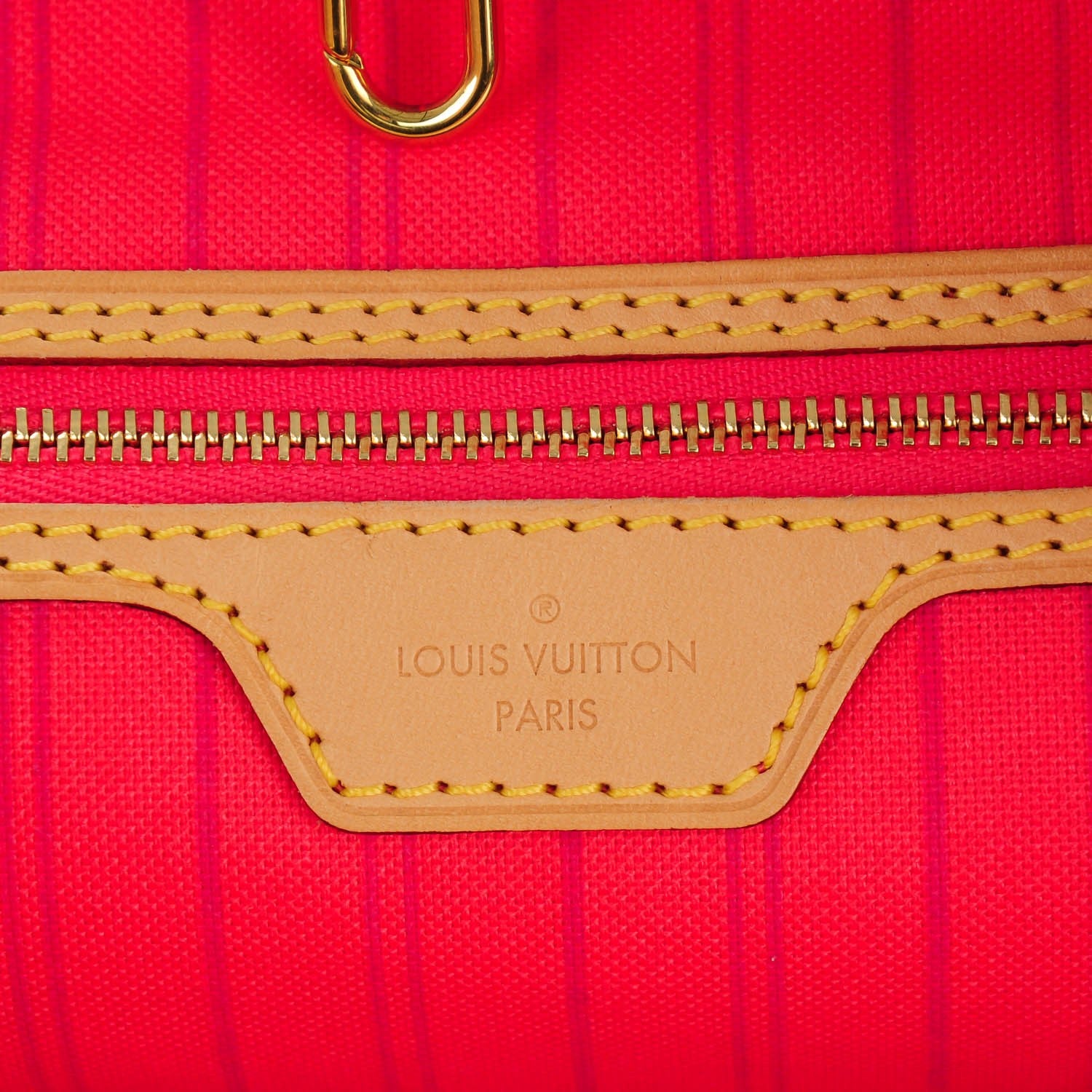 Louis Vuitton Damier Azur Delightful MM Pink 6 of 8
