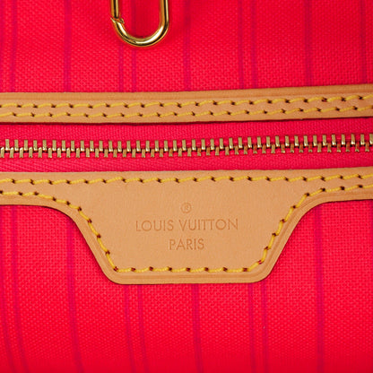 Louis Vuitton Damier Azur Delightful MM Pink 6 of 8