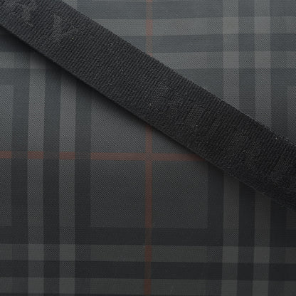 Burberry Nylon Smoked Check Messenger Bag 7 of 17