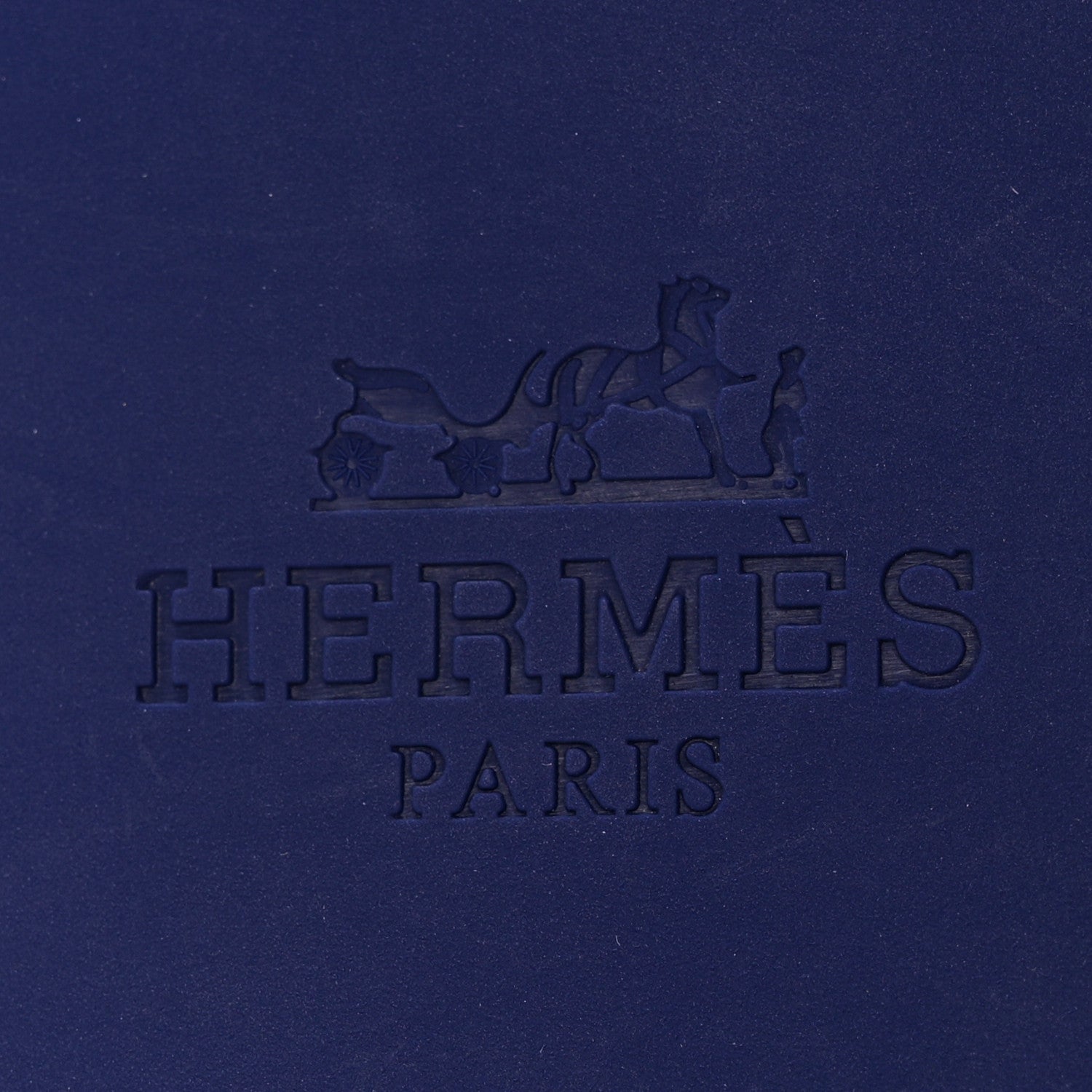 Hermes Rubber Chaine d'Ancre Island Sandals 38 Bleu Smalt 8 of 11