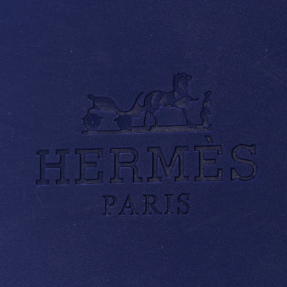 Hermes Rubber Chaine d'Ancre Island Sandals 38 Bleu Smalt 8 of 11