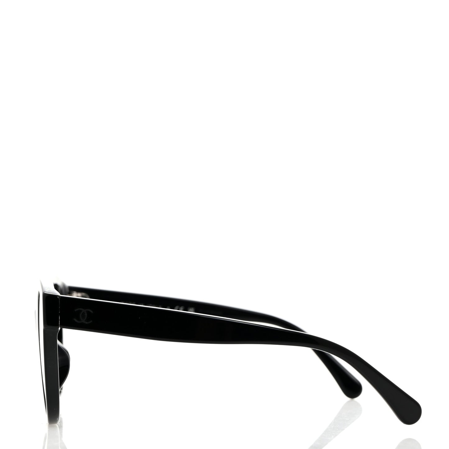 Acetate CC Butterfly Sunglasses 5414-A Black