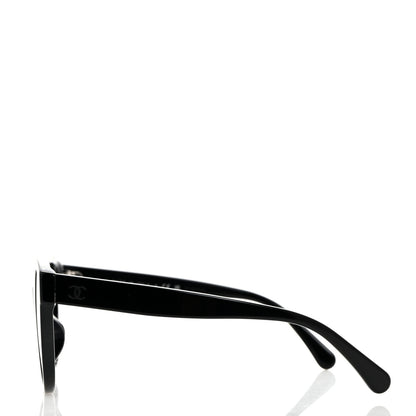 Chanel Acetate CC Butterfly Sunglasses 5414-A Black 3 of 7