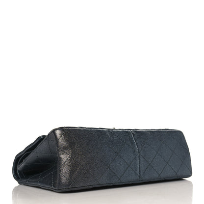 Chanel Metallic Calfskin Quilted 2.55 Reissue 227 Flap Charcoal 4 of 9