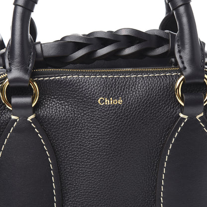 Chloe Calfskin Small Daria Full Blue 9 of 9