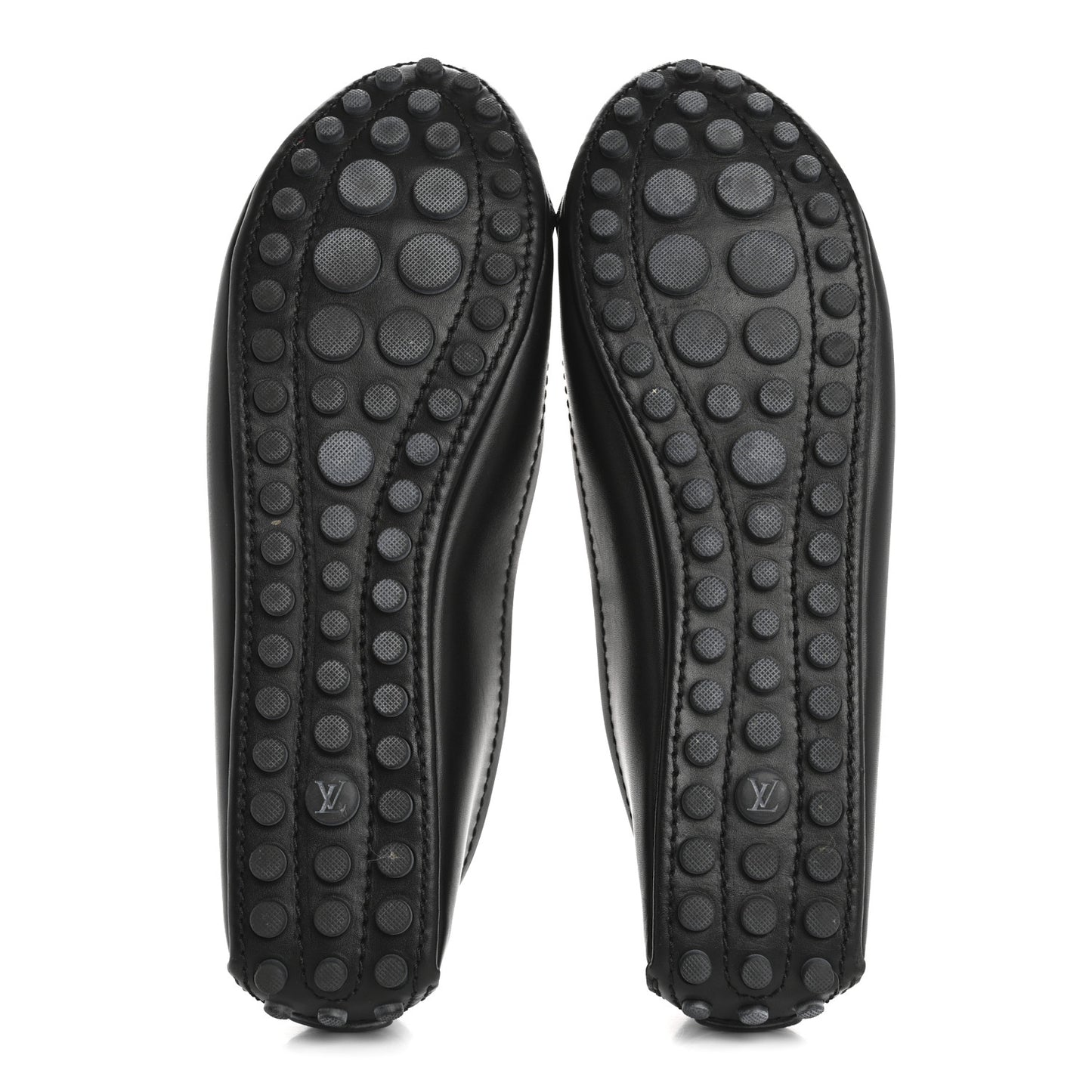 Calfskin Oxford Ballerina Flats 36.5 Black