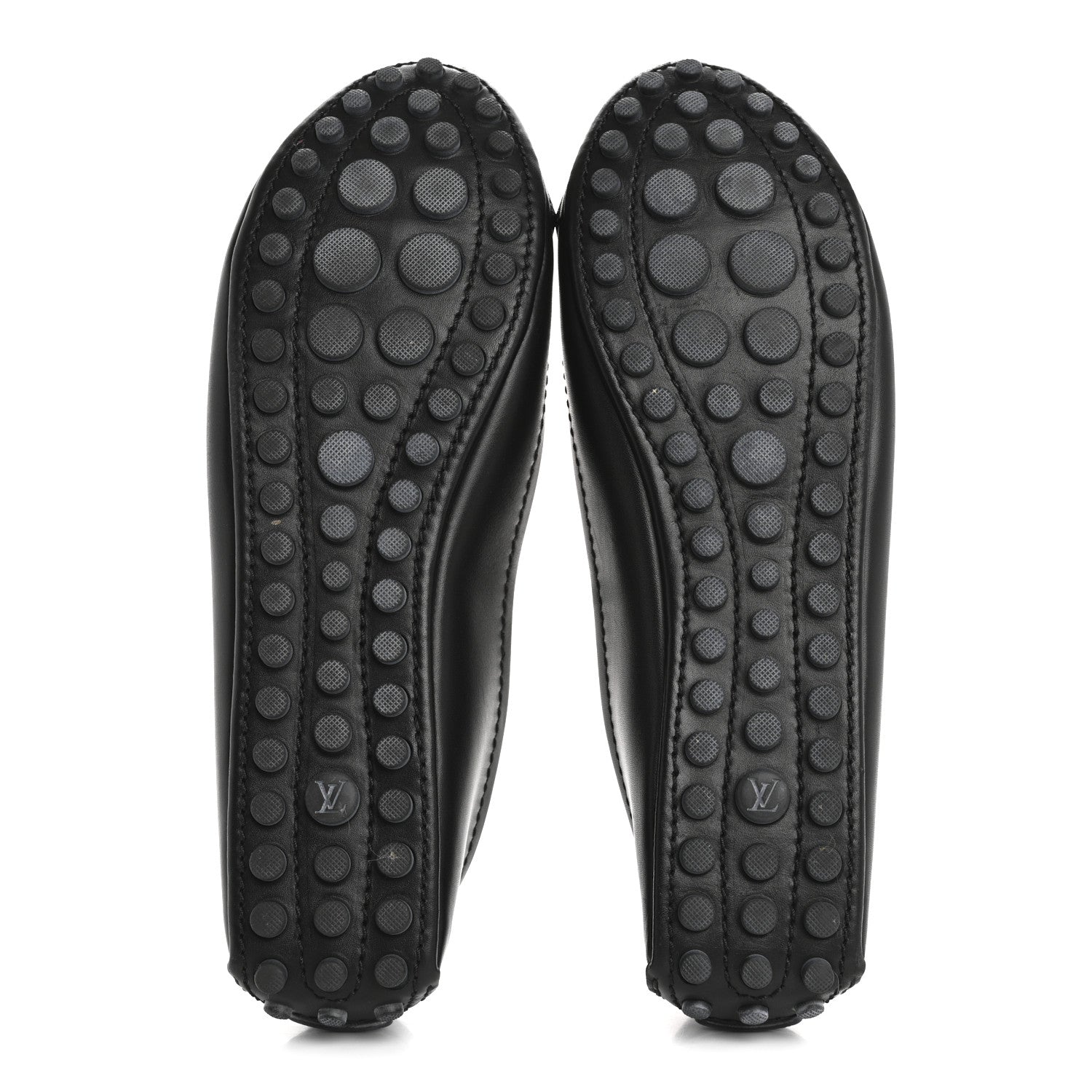 Louis Vuitton Calfskin Oxford Ballerina Flats 36.5 Black 6 of 9
