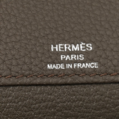 Hermes Togo Kelly Depeches 25 Pouch Etain 5 of 9