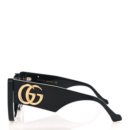 Gucci Acetate Square Frame Sunglasses GG0956S Black 3 of 9