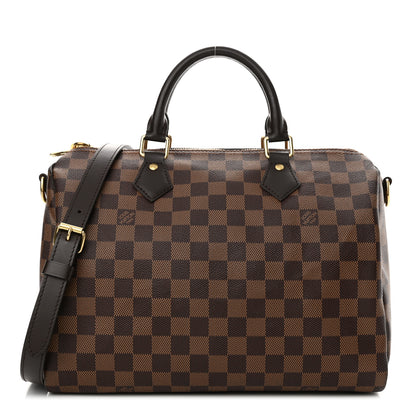 Louis Vuitton Damier Ebene Speedy Bandouliere 30 1 of 11