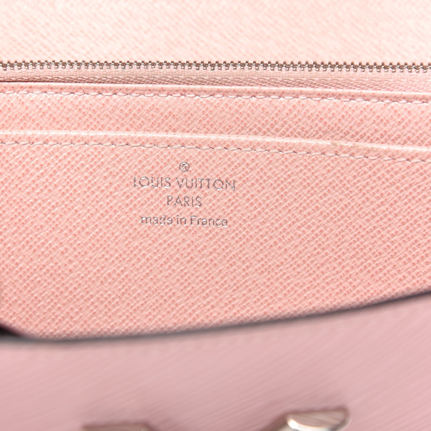 Epi Twist Wallet Rose Ballerine