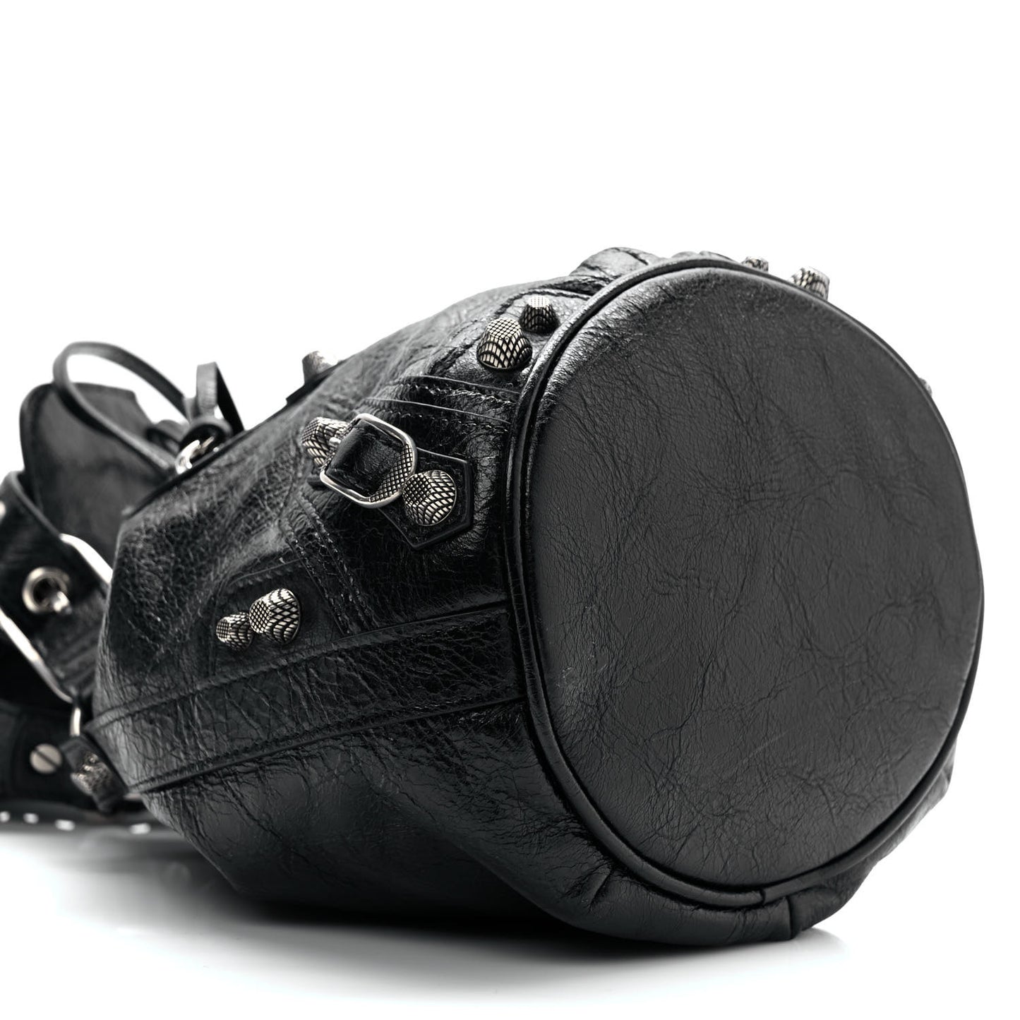 Agneau Arena Le Cagole Bucket Bag XS Black