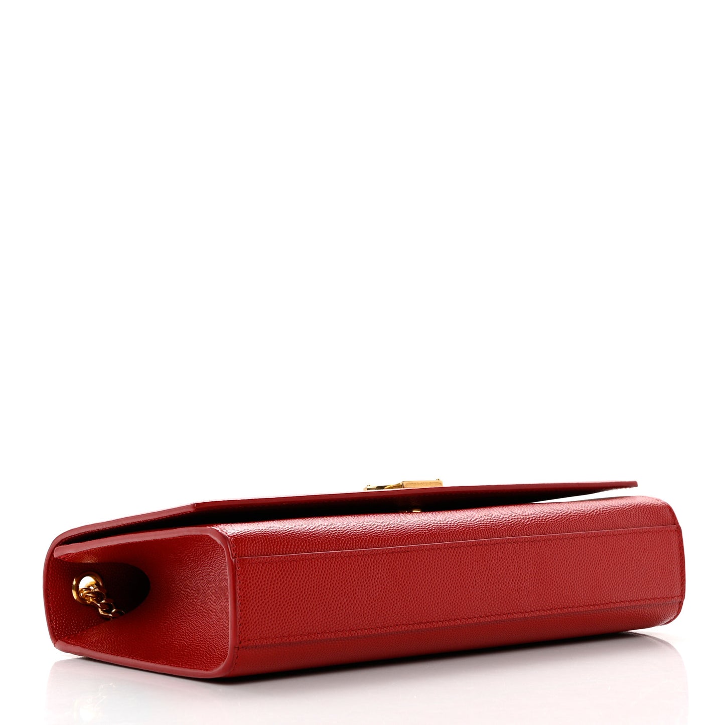 Grain De Poudre Medium Monogram Kate Satchel Rouge Eros