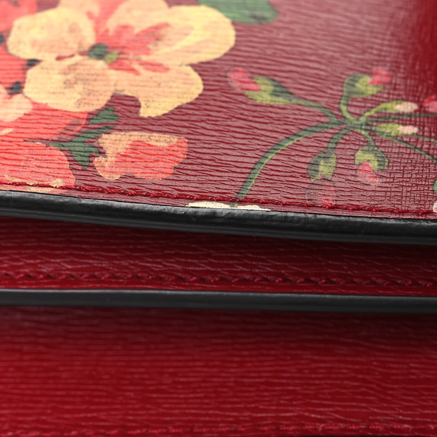 Gucci Calfskin Blooms Print Small Dionysus Shoulder Bag Romantic Cherry Multicolor 10 of 10