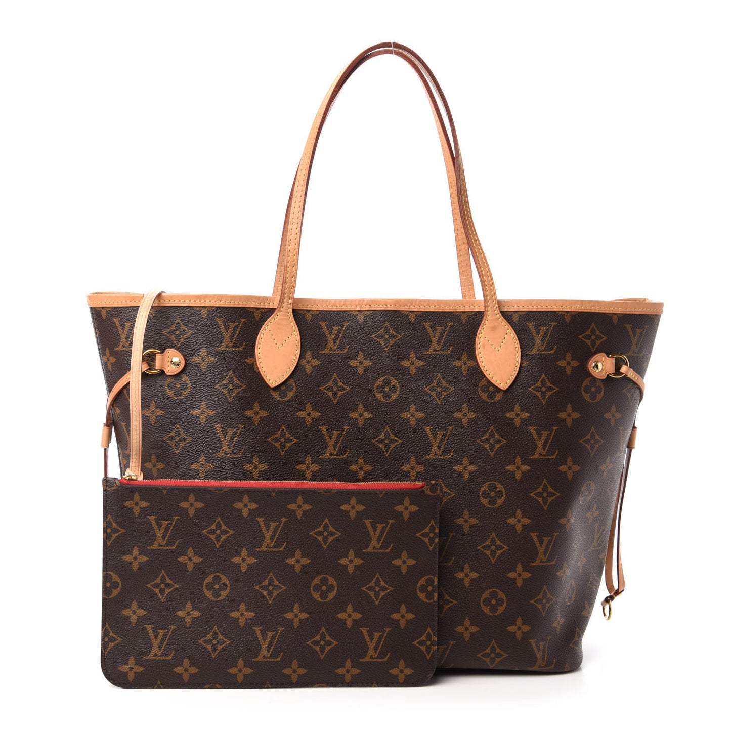 Monogram Neo Neverfull MM Cherry