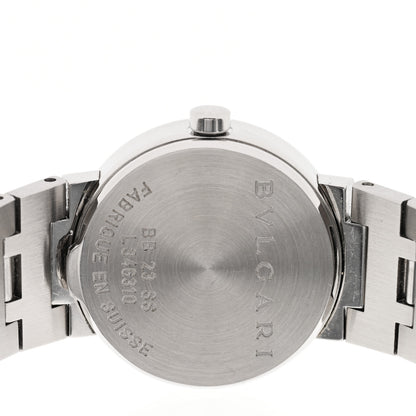 Bulgari Stainless Steel 23mm Quartz Watch Black 4 of 4