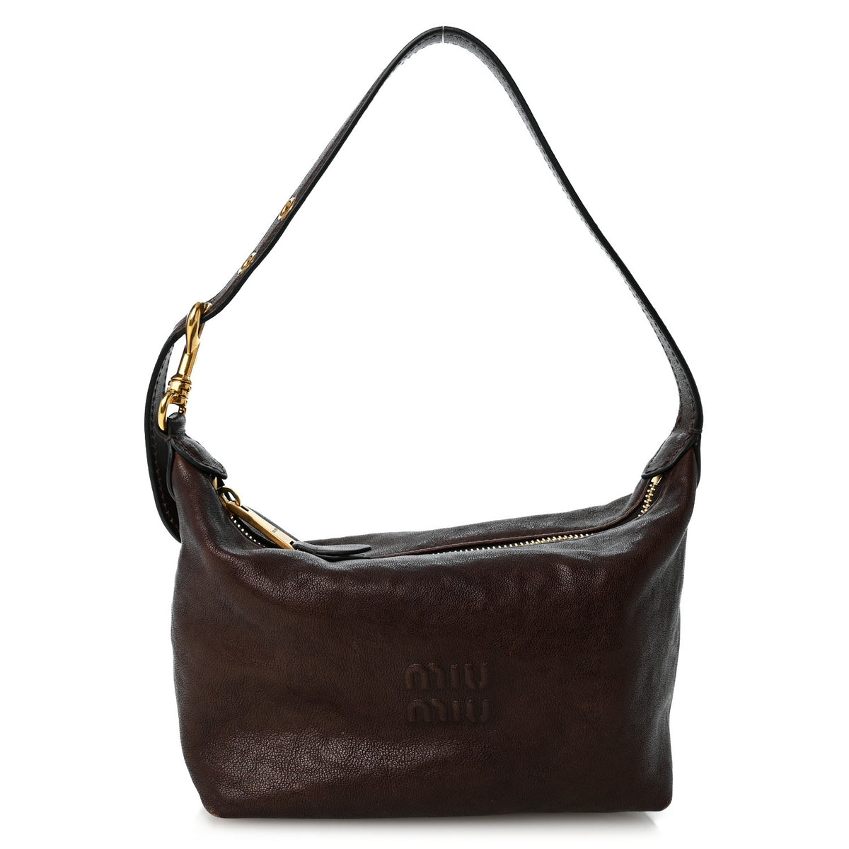 Miu Miu Nappa Pouch Bag Radica 1 of 10