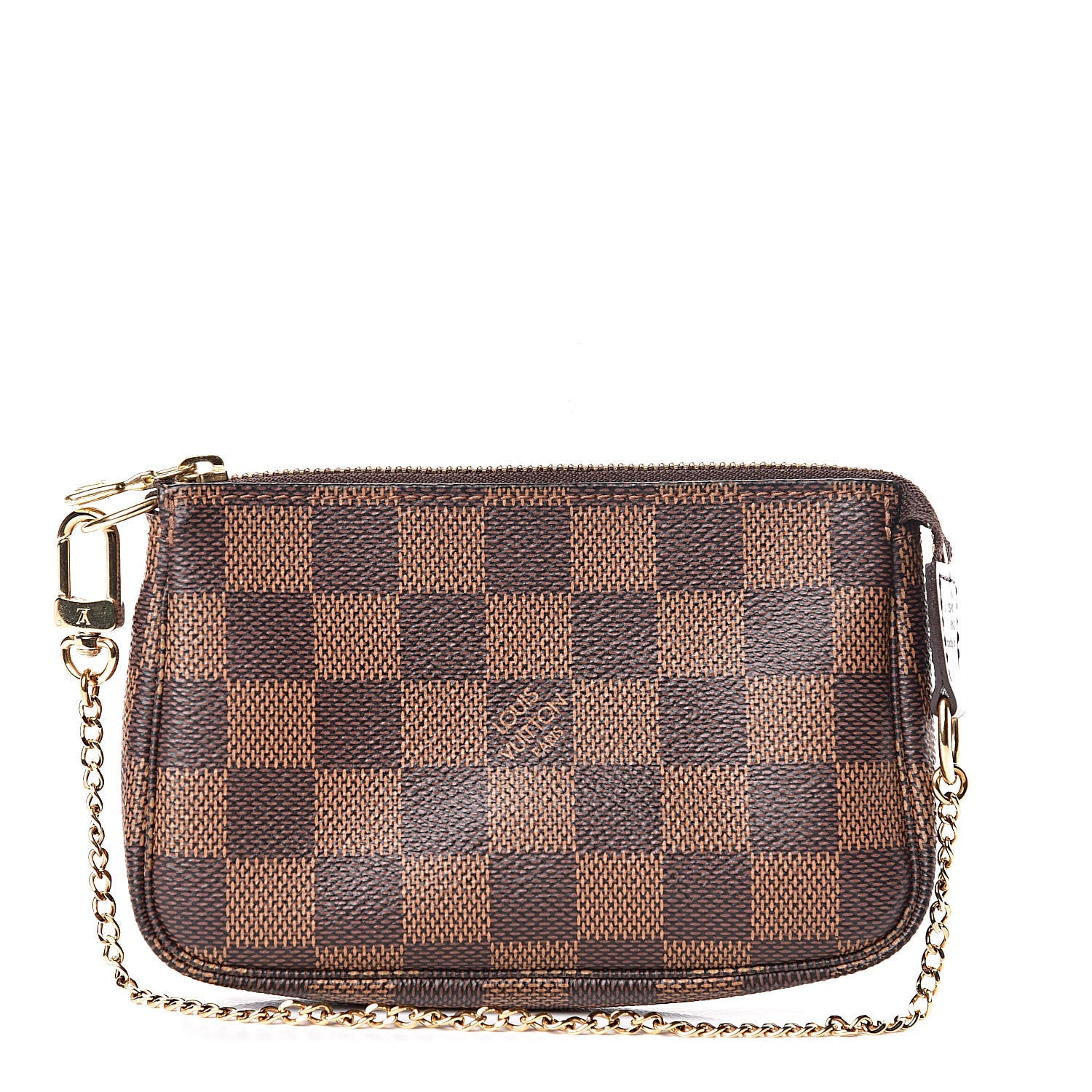 Louis Vuitton Damier Ebene Mini Pochette Accessories 1 of 8