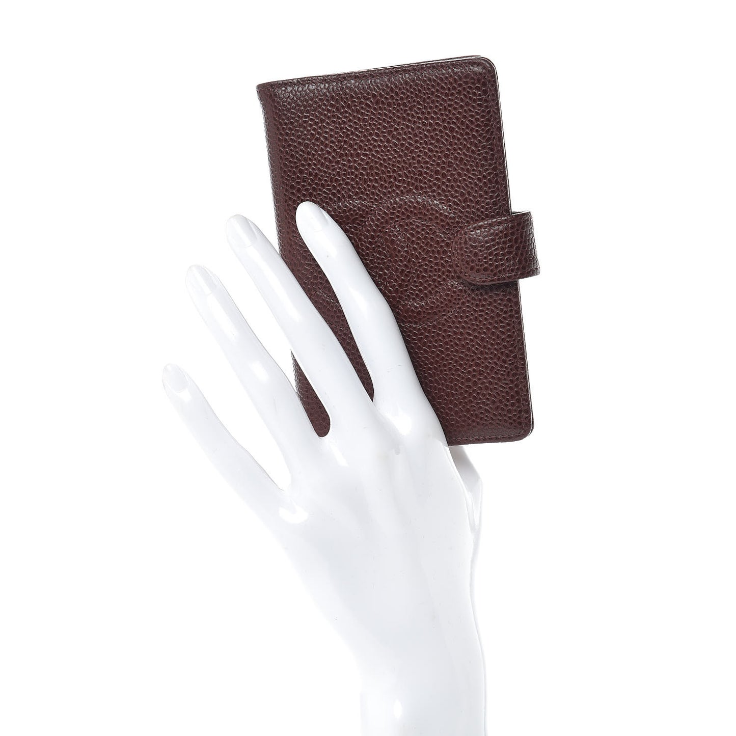 Caviar CC Mini Ring Agenda Planner Brown