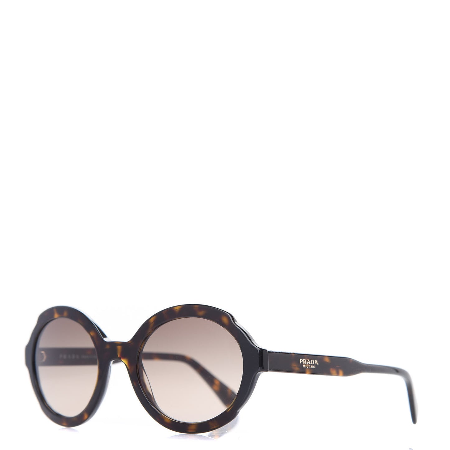 Acetate Round Sunglasses SPR17U Tortoise