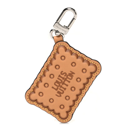 Louis Vuitton Monogram Biscuit Key Holder Bag Charm 1 of 3