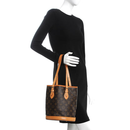 Louis Vuitton Monogram Petit Bucket 23 2 of 11