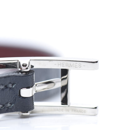 Hermes Swift Behapi Double Tour Bracelet XS Blue Indigo Rouge H 4 of 7