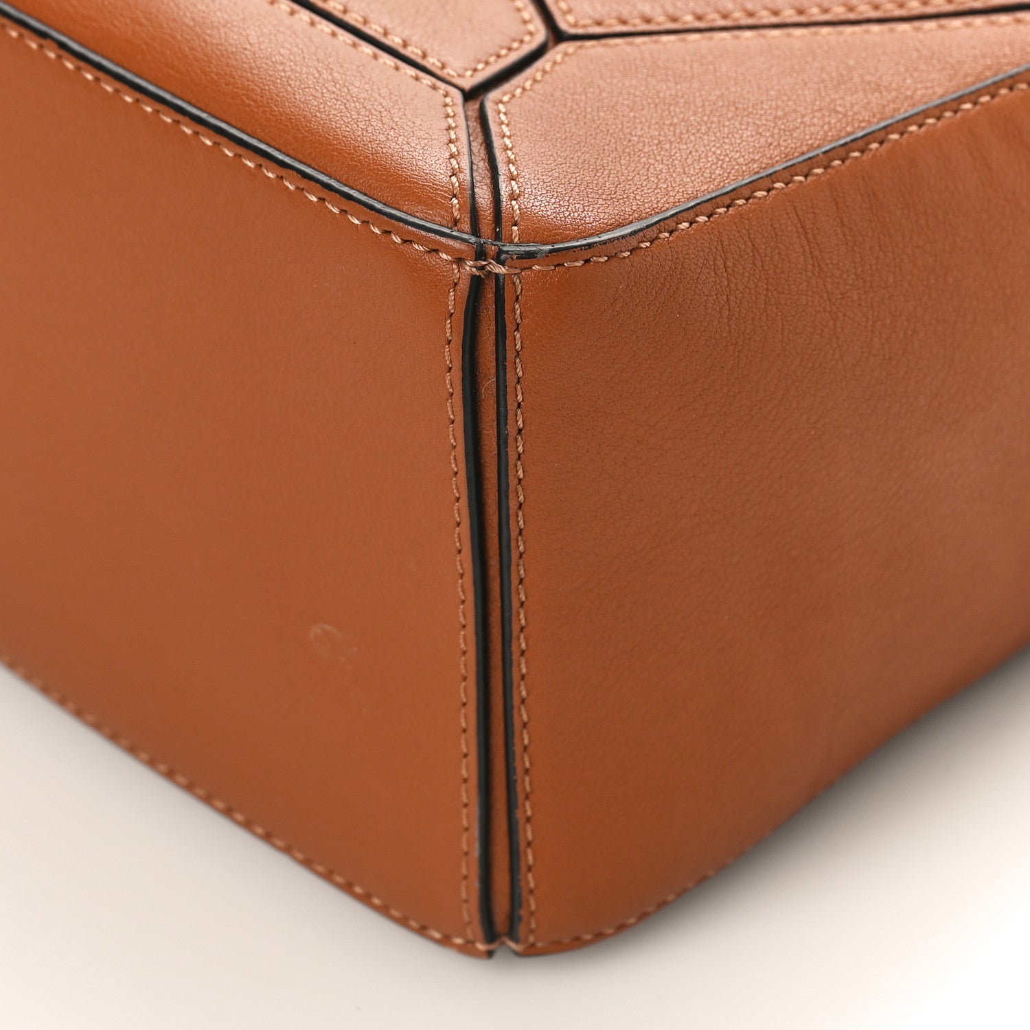 Loewe Calfskin Small Puzzle Bag Tan 8 of 8