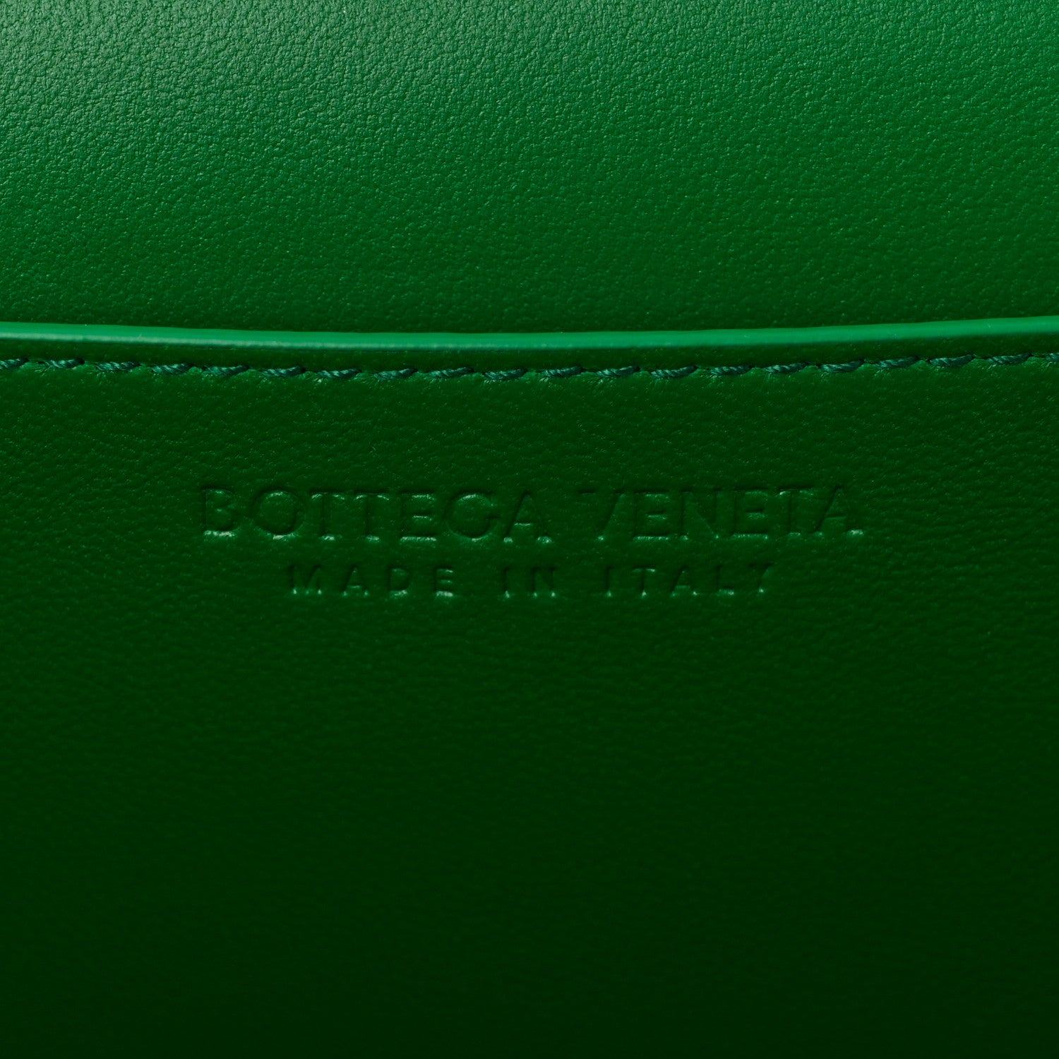 Bottega Veneta Calfskin Tip Clutch Racing Green 6 of 9