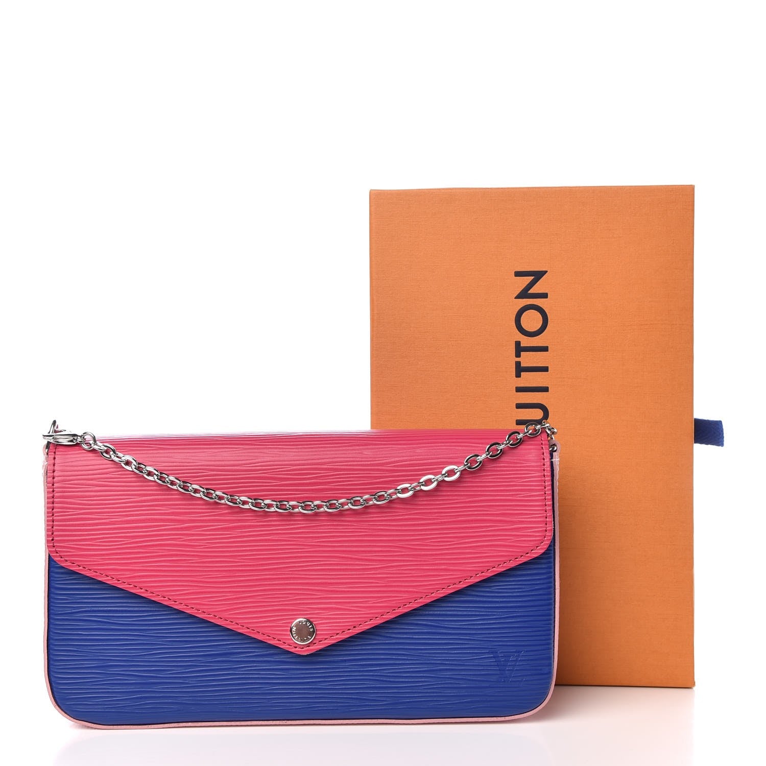 Louis Vuitton Epi Pochette Felicie Hot Pink 9 of 9
