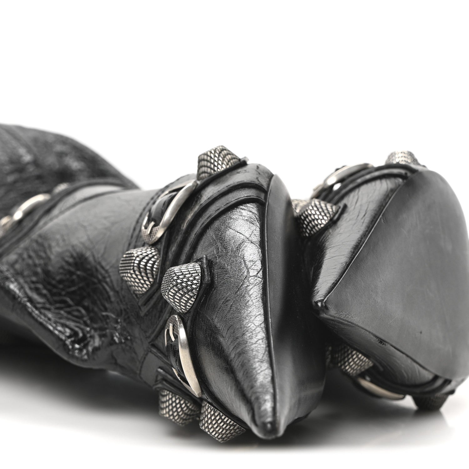 Balenciaga Agneau Arena Le Cagole Boot Bag Black 10 of 11