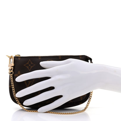 Louis Vuitton Monogram Mini Pochette Accessories 2 of 8
