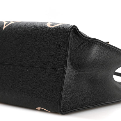 Louis Vuitton Empreinte Monogram Giant Onthego MM Black Beige 9 of 9