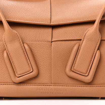 Bottega Veneta Grained Calfskin Maxi Intrecciato Arco 29 Tan 10 of 11