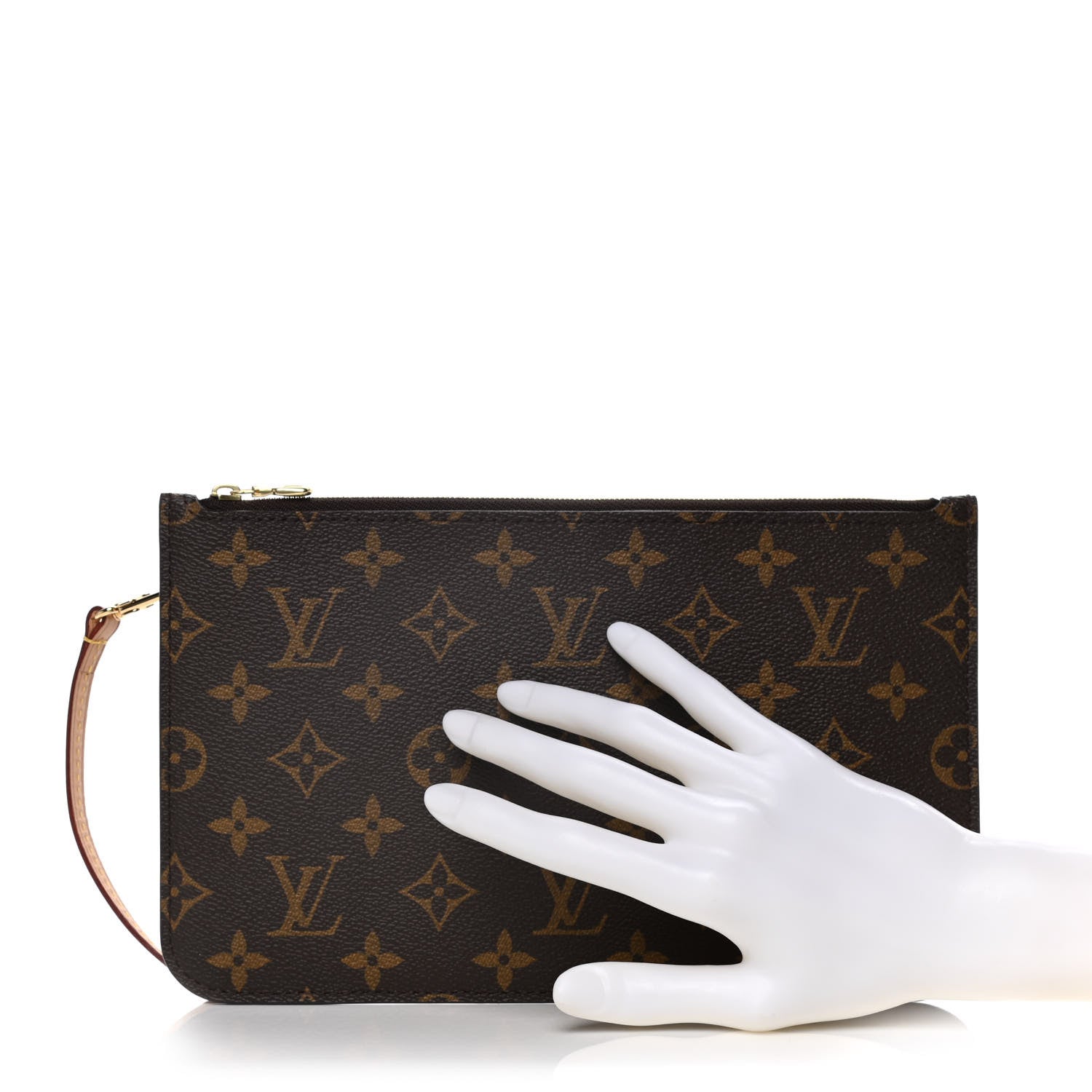 Louis Vuitton Monogram Neverfull MM GM Pochette 2 of 9